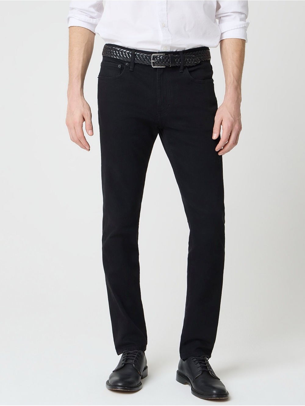 J.Crew Straight-fit jean in in‎ signature flex Dark Shadow Black Men’s 30x32 NWT